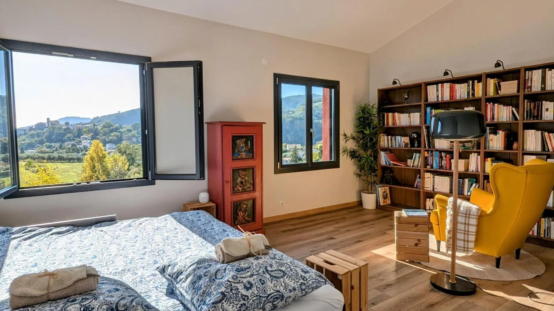 Chambre Spacieuse Avec Superbe Vue Et Sdb Privee Auribeau-sur-Siagne